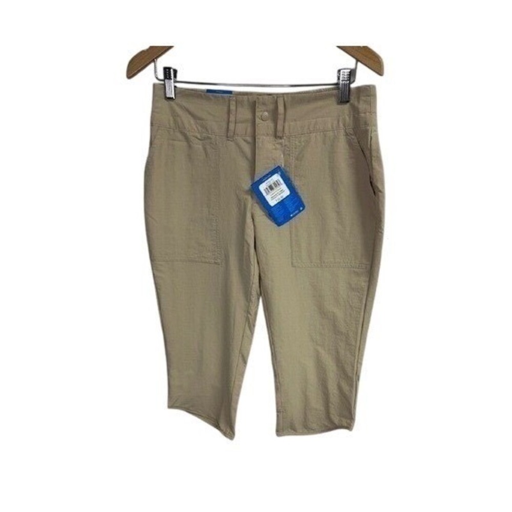 Columbia | new w\tags | khaki dri fit material | capri pants | waist 30